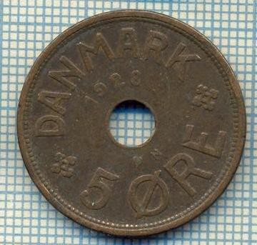 6646 MONEDA - DANEMARCA (DANMARK) - 5 ORE - ANUL 1928 -starea care se vede