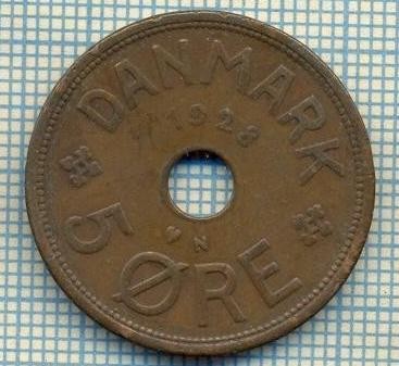 6647 MONEDA - DANEMARCA (DANMARK) - 5 ORE - ANUL 1928 -starea care se vede foto