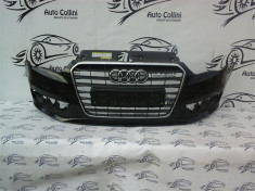 Bara protectie fata Audi A3 cu spalatori,grila si spoiler inferior cod OEM 8V3853037 Impecabila foto