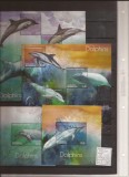 Micronesia - Dolpfhins set timbre - 2463/70+bl.235/36