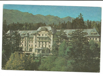 @carte postala(ilustrata)-SINAIA-Hotel Palace foto