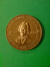 medalie Bicentenarul GHEORGHE ASACHI ,fondatorul scolii in limba romana foto