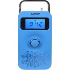 Blaupunkt Portable Radio Blaupunkt PP10BL, FM PLL SD/USB/AUX with battery, blue foto