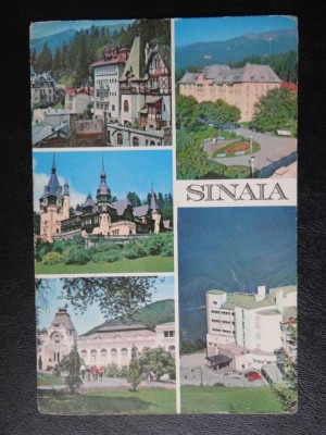 aug15 - Vedere/ Carte postala - Sinaia foto