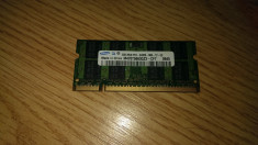 Placuta memorie laptop 2 GB DDR2 PC2-6400S 800 Mhz foto