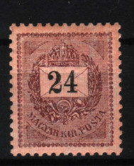 1888 ungaria mi. 36b dantelat 12-11,1/2 foto