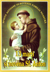 13 Marti si novena Sf. Anton (Extras din Cartea de Rugaciuni) foto