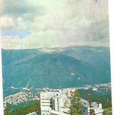 @carte postala(ilustrata)-SINAIA-Valea Prahovei vazuta de la cota 1400
