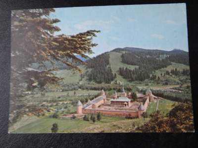 aug15 - Vedere/ Carte postala - Manastirea Sucevita foto
