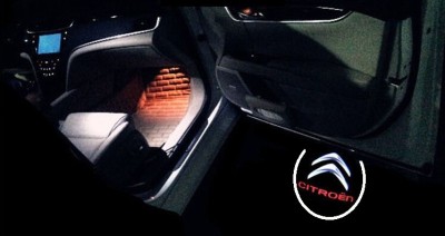 NOU ! Holograme WIRELESS Citroen fara gaura in usa! Tunning Auto C4 C5 etc. foto