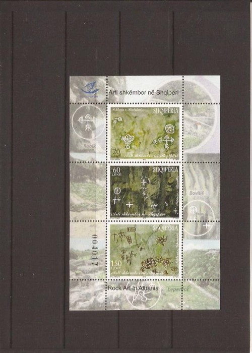 Albania - arta de rock - 2012 - 3400/2 klbg
