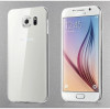 Husa silicon transparent soft Samsung Galaxy S6 EDGE + folie ecran cadou, Alb, Samsung Galaxy S6 Edge Plus, Samsung Galaxy S5