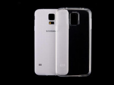 Carcasa transparenta Samsung S5 TPU silicon moale, protectie maxima foto