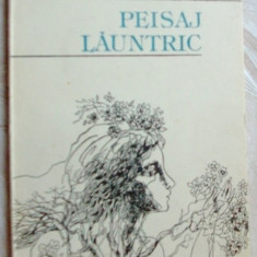 MELANIA CUC - PEISAJ LAUNTRIC (VERSURI, volum debut 1988/coperta DUMITRU VERDES)