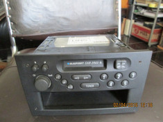 Vand radiocaset auto original Blaupunkt CAR 2003 pt. Opel Agila + casete foto