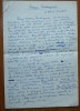 Manuscris Semnat Mihnea Gheorghiu - Despre Shakespeare, Eseu Olograf, 5 Pagini - Bibliofilie