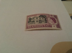 anglia/colonii/bermuda restaurant/serie MNH foto