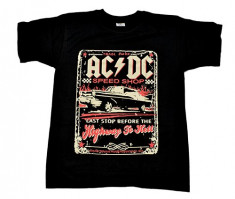 Tricou AC/DC - Hyghway To Hell - Speed Shop foto