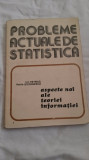 Probleme actuale de statistica - Ion Petrica, Vasile Stefanescu
