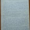 3 pagini de manuscris Mihail ( Michel ) Steriade, scriitor roman din Belgia