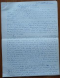 5 pagini de manuscris Silviu Brucan: Pacem in maribus