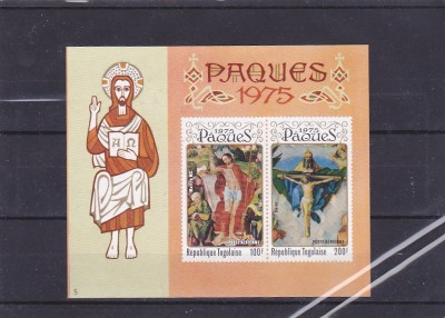 Pictura religioasa ,Paste 75 ,Togo. foto