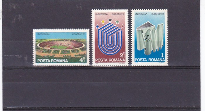 Romania, Universiada ,nr lista 1036.