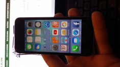 Apple Iphone 5s 16 bg space grey neverlock - 4G cu IOS 9.3.1 foto
