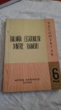 Balanta legaturilor dintre ramuri. Metode uzuale - Nr. 6, 1968