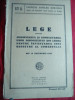 Lege pt.modificarea Legii pt.infiintarea Registrului Comertului -Ed. 1938