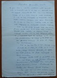 Cumpara ieftin 2 pagini de manuscris Maria Banus, semnate