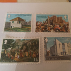 anglia/man 1977 j.wesley/ serie MNH