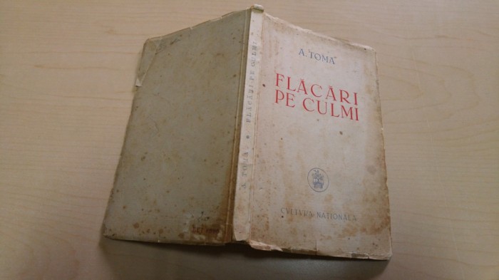 Flacari pe culmi - A. Toma