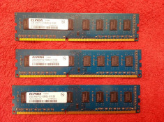 Memorie RAM desktop 6GB ( 3 x 2GB ) DDR3 Elpida EBJ21UE8BDF0-DJ-F ( 1333 MHz ) foto