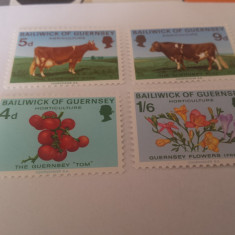 anglia/guernsey 1970 fauna+flora/serie MNH/ 24 EURO