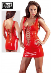 Rochie Latex Rosu foto