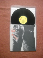 THE ROLLING STONES: Sticky Fingers(1971) vinil in stare NM, Made in Italy foto