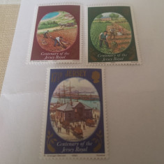 anglia/jersey 1980 royal/serie MNH