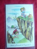 Ilustrata comica- Micii Alpinisti , piesa autor