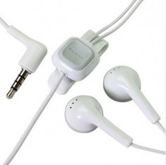 Nokia Handsfree Stereo Headset WH-102 - White - NOU - SIGILAT foto