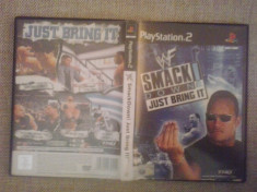 WWE Smack Down - Just bring it - PS2 PlayStation 2 [B] foto