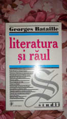 Literatura si raul an 2000/230pagini- Georges Bataille foto