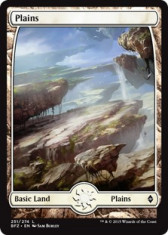 MTG Plains FOIL fullart foto