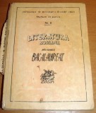 LITERATURA ROMANA pentru examenul de Bacalaureat