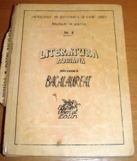 LITERATURA ROMANA pentru examenul de Bacalaureat