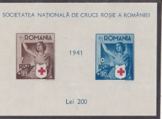 TRNS - CRUCEA ROSIE - COLITA - AN 1941 foto