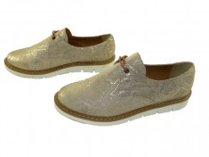 Pantofi dama casual piele naturala Allegro-1027-2b foto