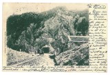 799 - ORSOVA, Tunnel Iablanita, Litho - old postcard - used - 1901, Circulata, Printata