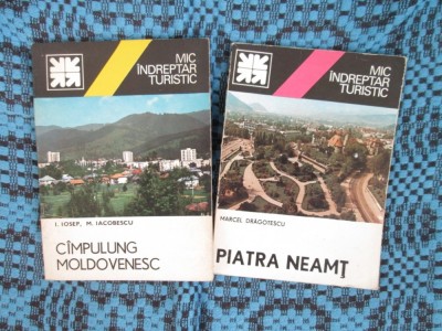 DRAGOTESCU - PIATRA NEAMT + IOSEP / IACOBESCU - CAMPULUNG MOLDOVENESC (CU HARTI) foto