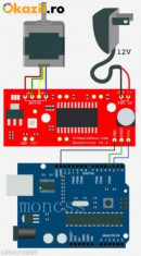 5 buc x Driver motor pas cu pas EasyDriver V44 A3967 Arduino / PIC /AVR / ARM foto